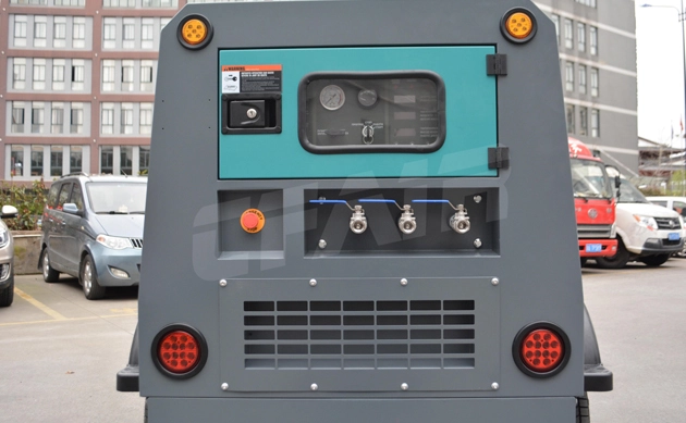 185 cfm diesel screw air compressors