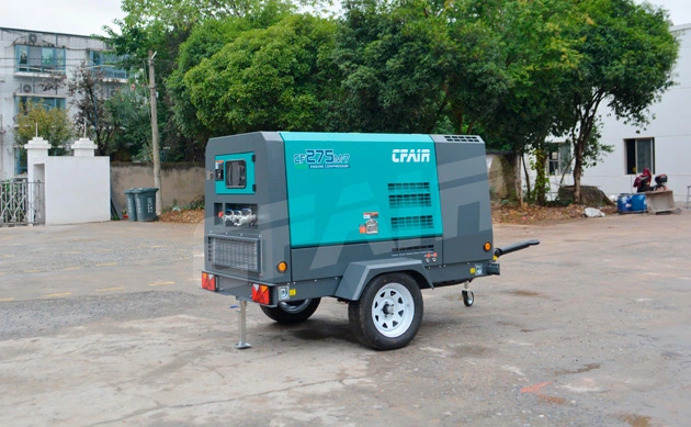 trailer mounted compressor