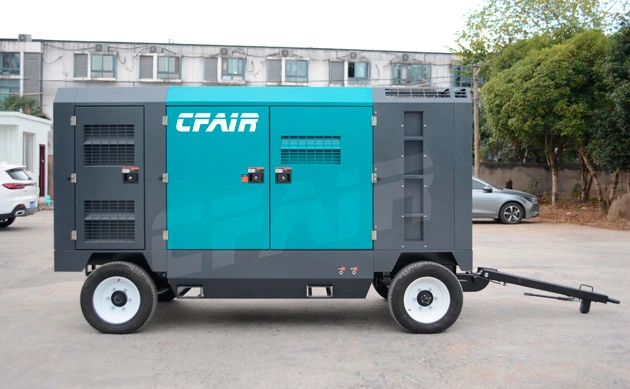 diesel powered air compressor