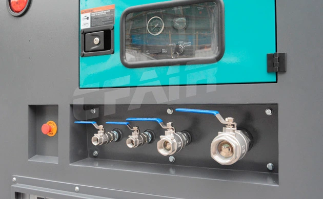 diesel generator air compressor combo