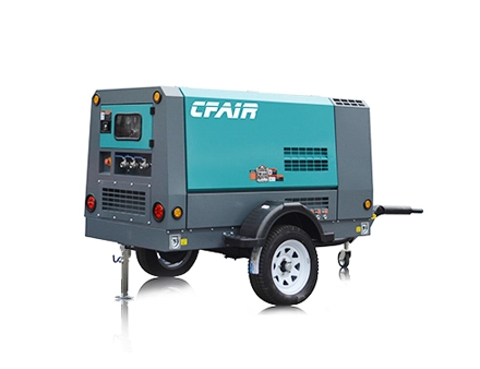 CF130MI-7 Mobile Powerhouse: CFAIR 130 CFM 7 Bar Air Compressor