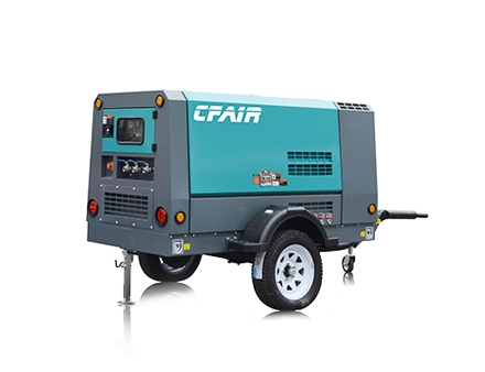 CF140MI-7 CFAIR 140 CFM 7 Bar Portable Diesel Air Compressor for On-the-Go Compressed Air Needs