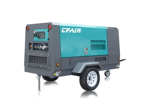 CF400MK-7 Low Energy Consumption Cummins Engine Diesel Portable Industrial CFAIR Compressor 400 CFM