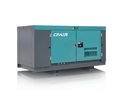 CF100BI-7 CFAIR 100 CFM Diesel Engine Box Type Air Compressor