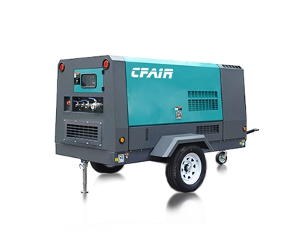 CF390MK-10.5 Air Compressor for Sandblasting-Cummins Diesel Air Compressor