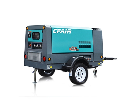 CF100MCI-7 100 CFM Towable Diesel Air Compressor by ISUZU