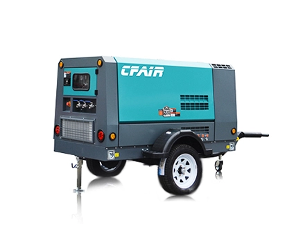185 Tow Behind Compressor CFAIR CF185MCI-8 Compressor 125 PSI