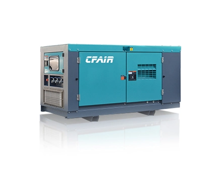 Skid Mounted Air Compressor 190CFM 7 Bar CF190BCI-7 ISUZU with AC Function