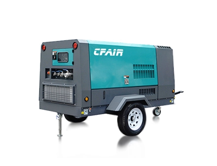 Towable Compressor CF400MCK-7 Cummins Diesel Air Compressor