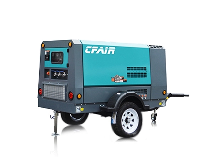 140CFM Air Compressor CF140MCI-7 Towable Screw Compressor