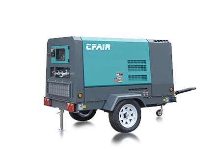 Pull Behind Air Compressor CFAIR CF275MCI-7 Diesel Engine Driven