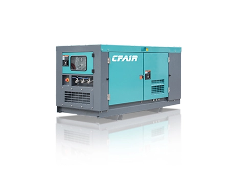 CF175BY-7 CFAIR 175CFM Diesel Screw Air Compressor Yanmar Engine