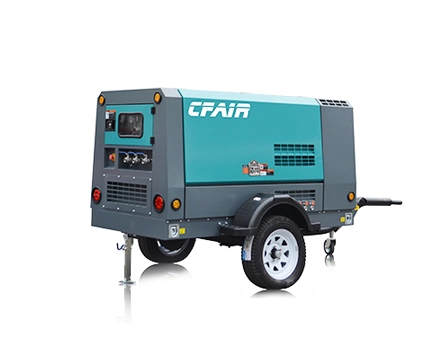 CF175MY-7 Mobile Type CFAIR Engine Drive Air Compressor 175CFM EPA 4F Emission