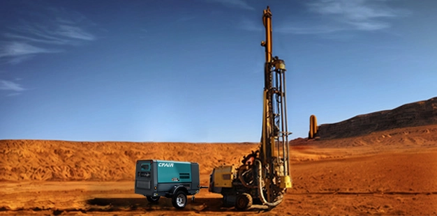 Air Compressor for Borehole Drilling