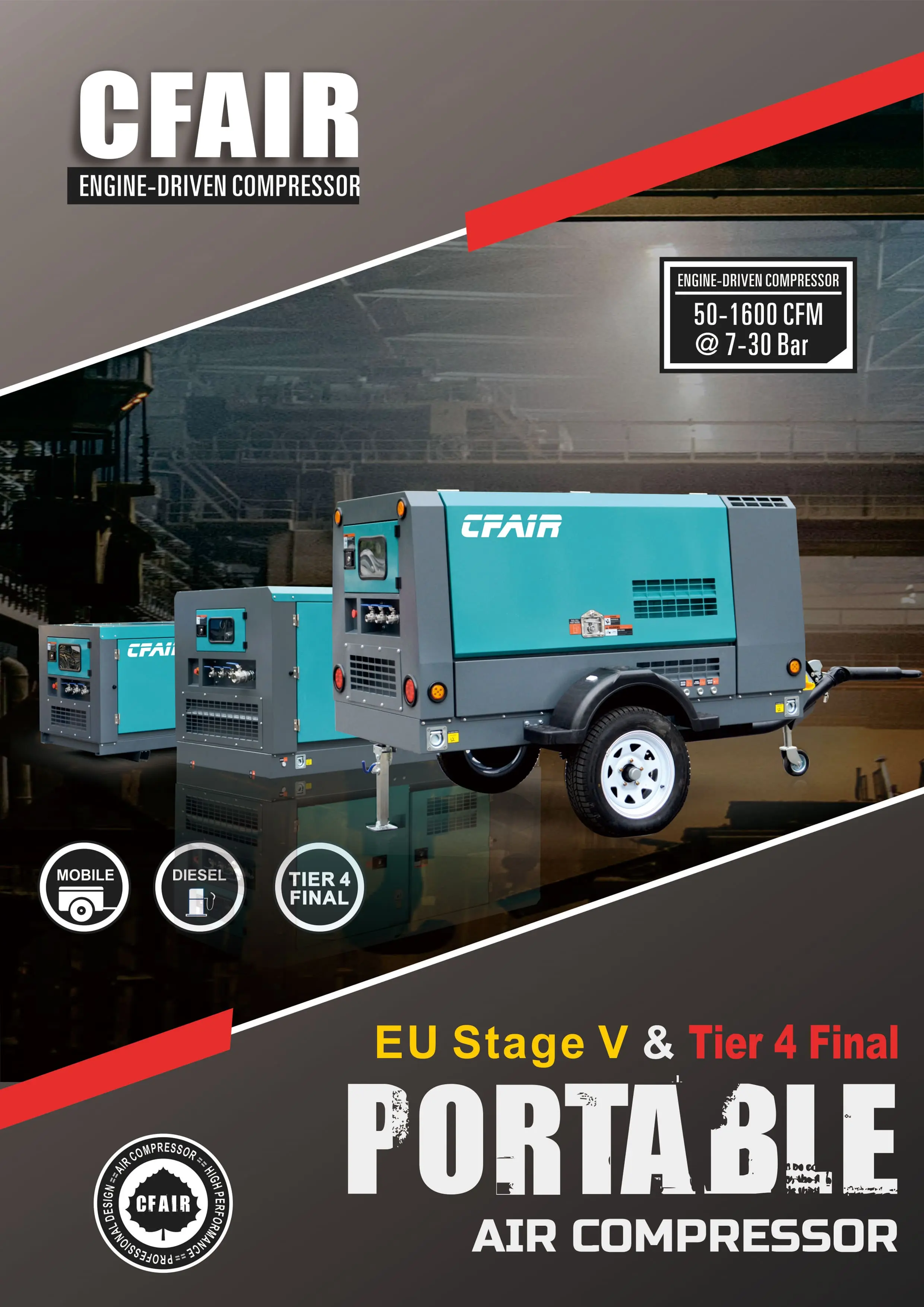 EU EPA APPROVED AIR COMPRESSOR