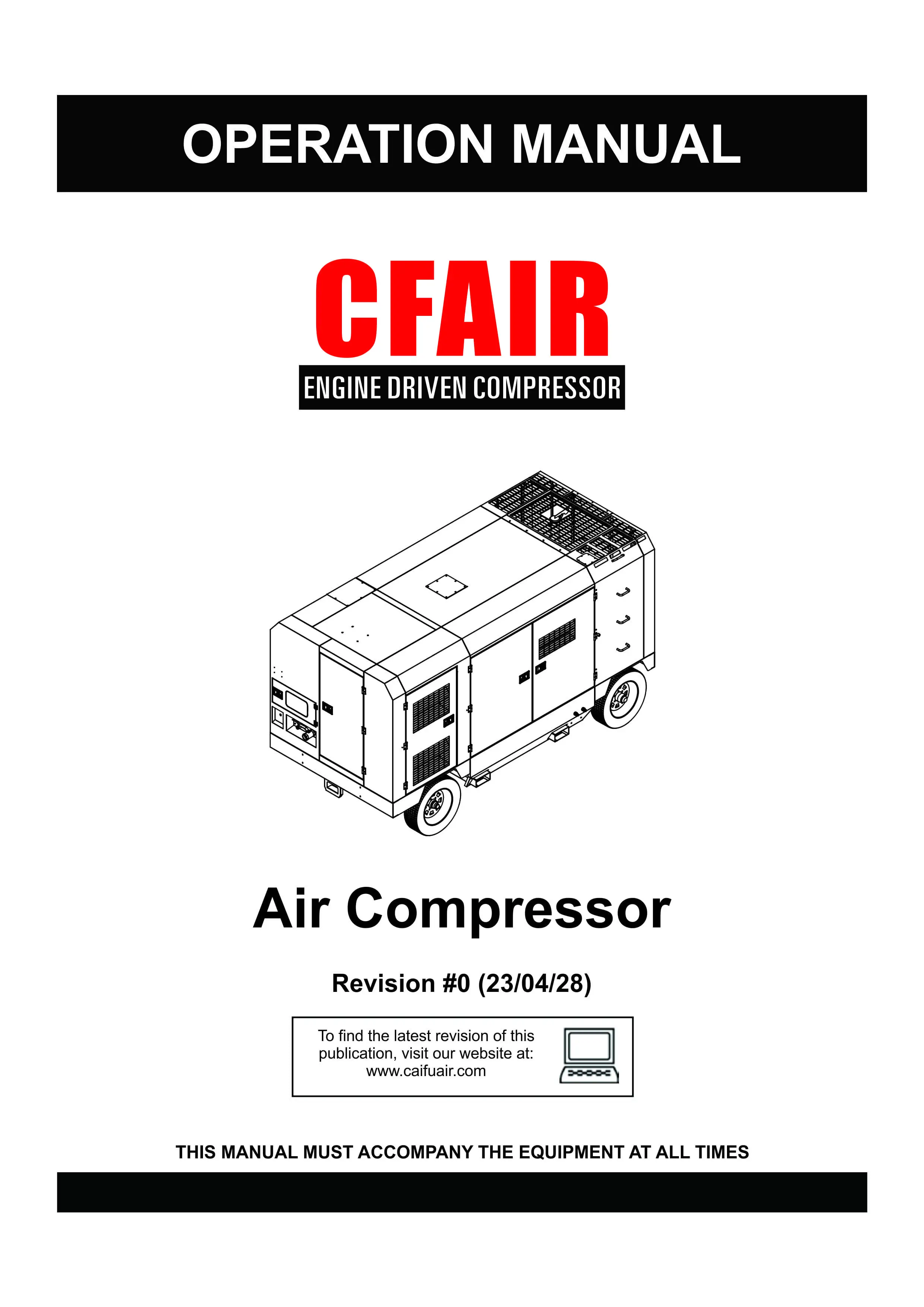 OPERATE MANUAL-HIGH PRESSURE AIR COMPRESSOR