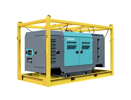 Mobile Engine Driven Oil Free Air Compressor 900 CFM