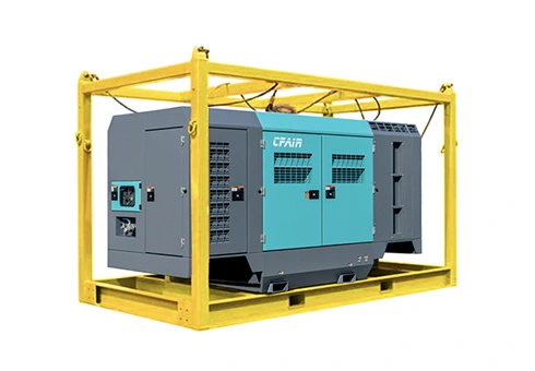 Mobile Engine Driven Oil Free Air Compressor 700 CFM