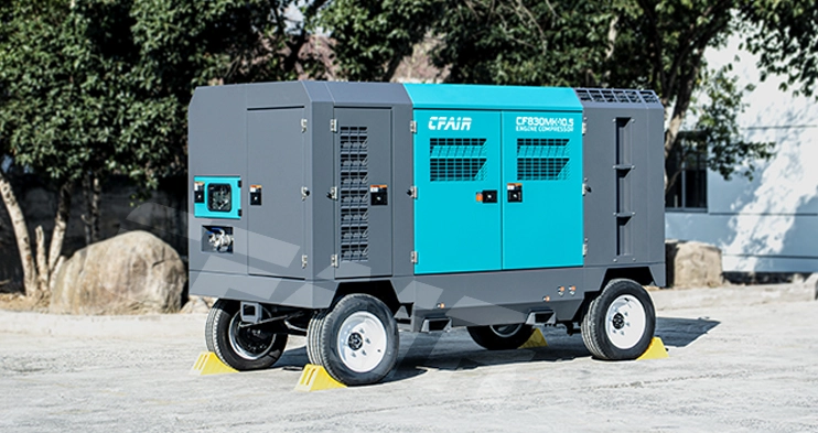 CFAIR Portable 830CFM High Pressure Diesel Air Compressor