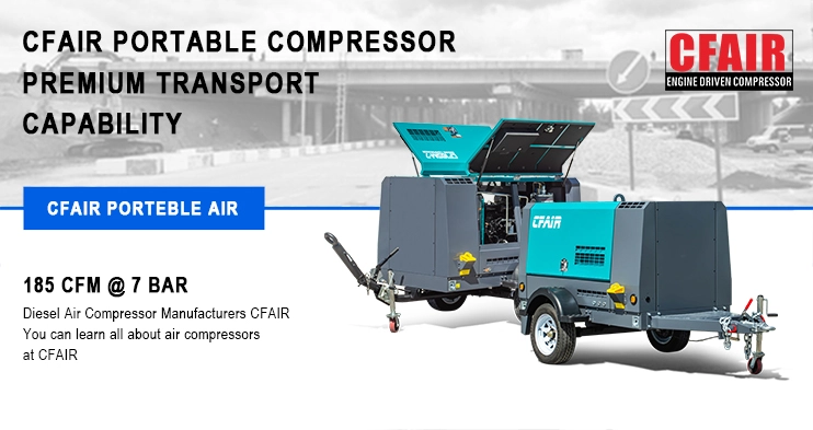 CFAIR Portable Air Compressor - Premium Transport Capability