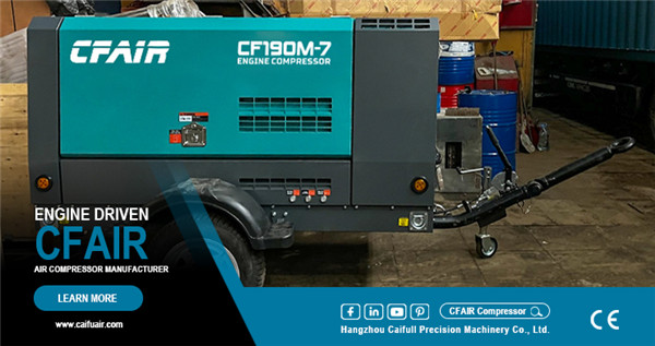 2025Choose CFAIR diesel mobile air compressor: reliable performance, efficiency and cost savings