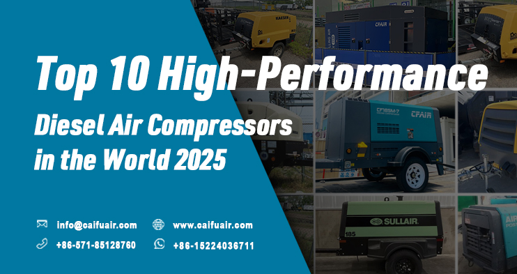 Top 10 High-Performance Diesel Air Compressors in the World 2025: A Comprehensive Overview