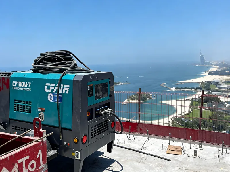 Burj Al Arab Hotel Construction